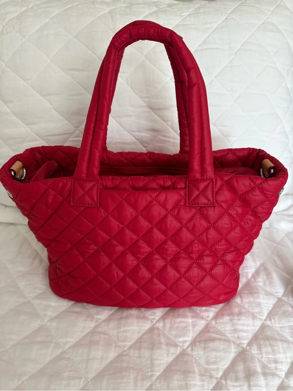 MZ Wallace small City Tote - Apple